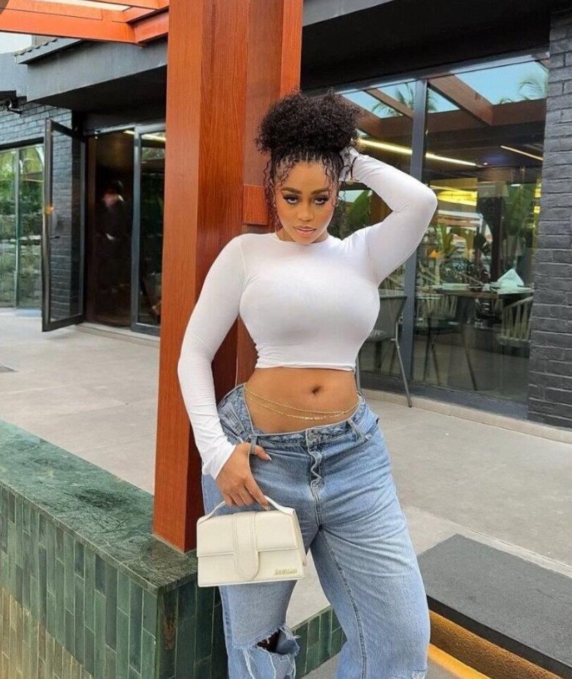 Top à manches longues blanc