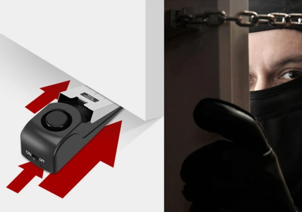 Systeme de sécuritDevant porte