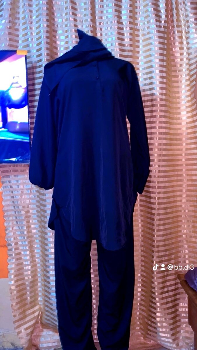 Ensemble tunique-pantalon élégant