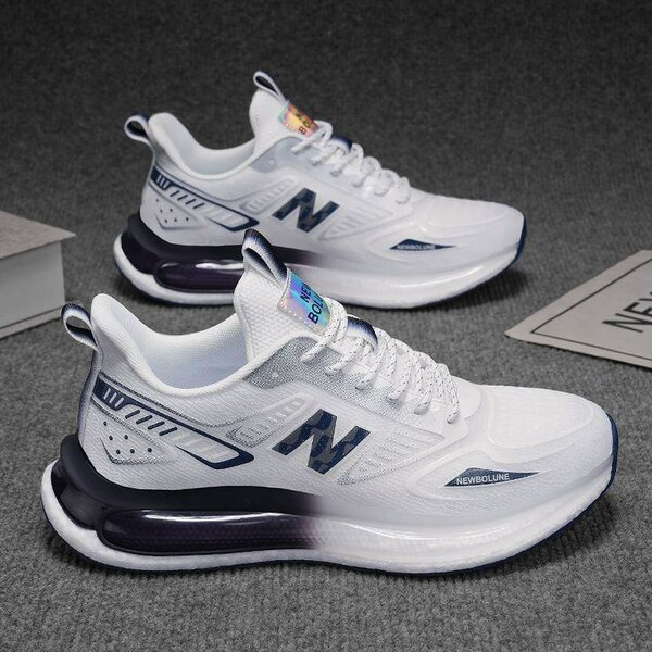 Baskets blanches tendance homme