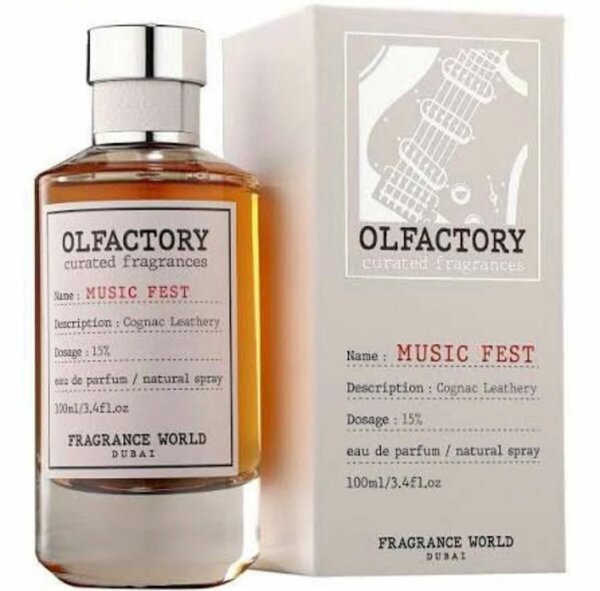 Parfum Olfactory Music Fest Cognac Leather 100ml