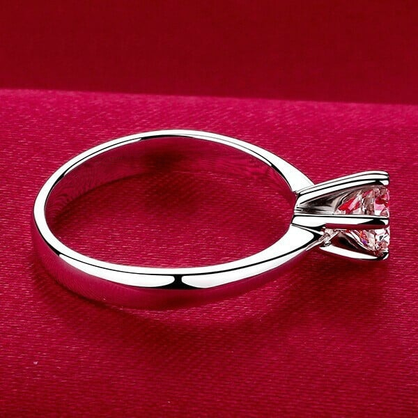Dainty diamond promise /engagement ring (Free Case)