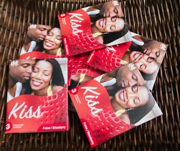 Préservatifs Fraise Kiss(6 paq