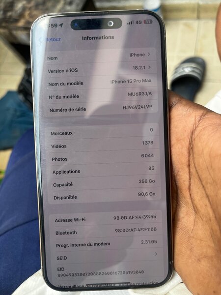 iPhone 15 pro Max