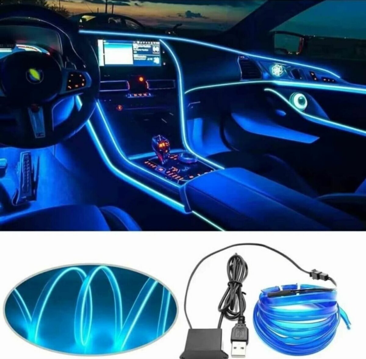 Éclairage LED intérieur voiture