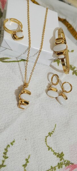 Parure Bijoux Élégante Femme