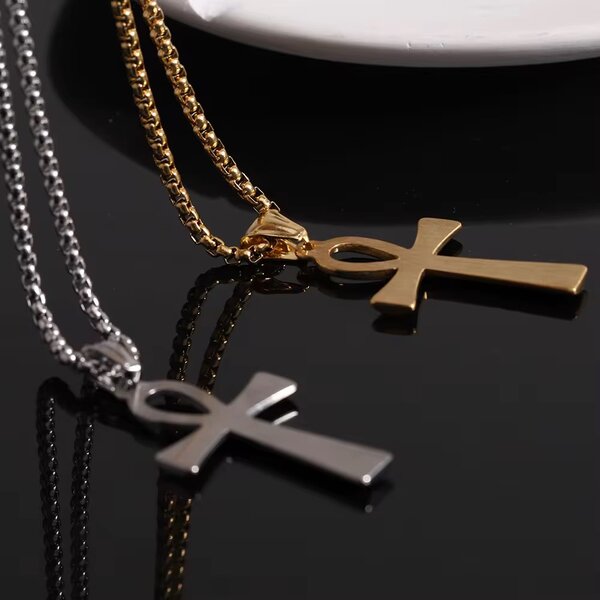 Collier Pendentif Égyptien Ankh
