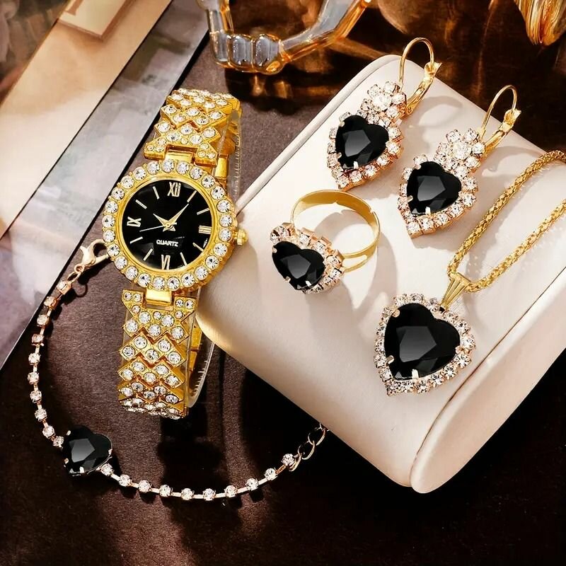 6pcs New Fashionable Quartz Watch for Women