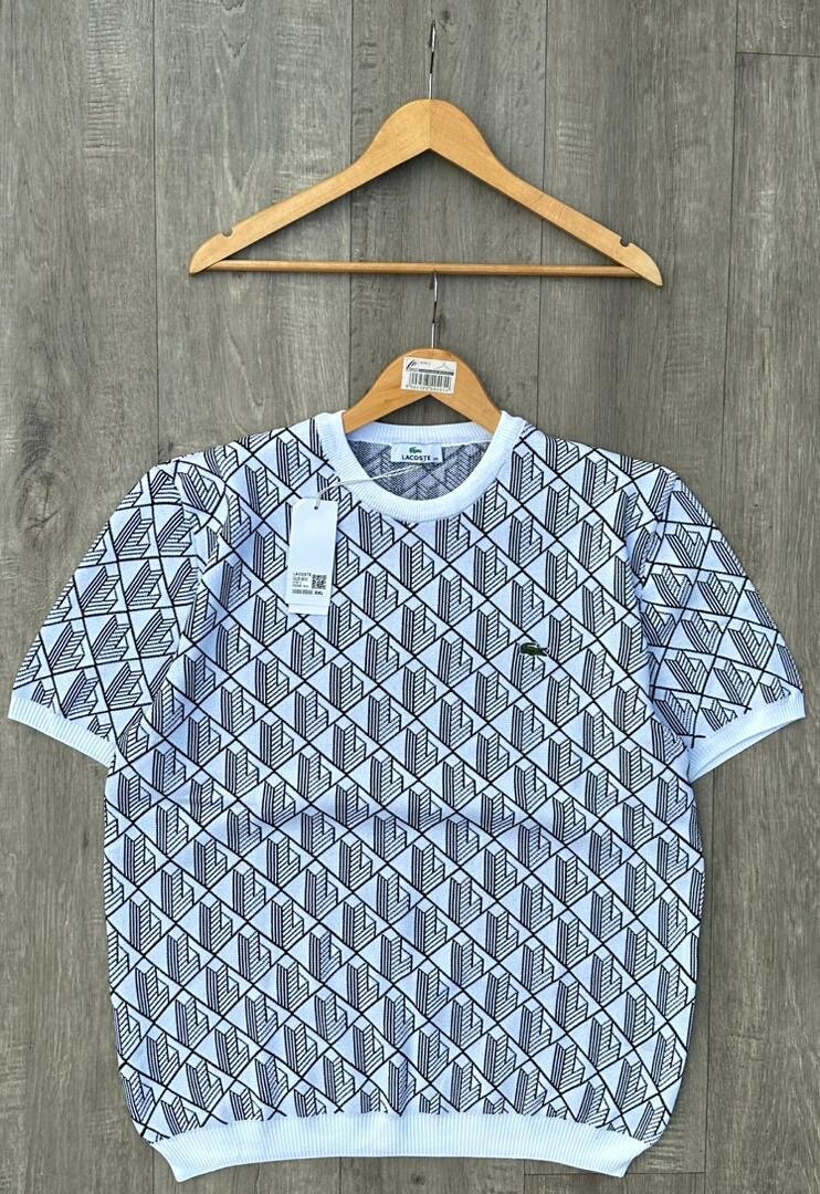 T-shirt homme motif géométrique