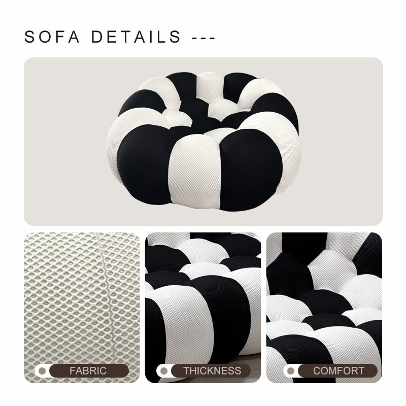 Pouf Sofa Rond Confortable