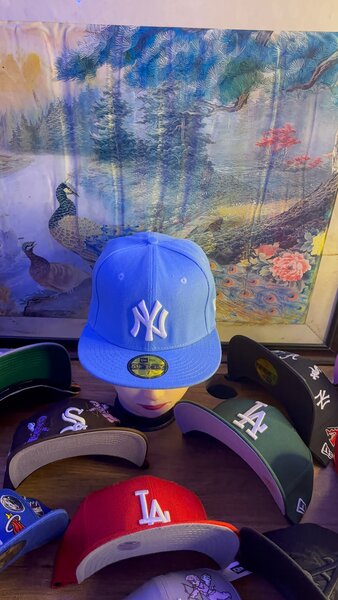 Casquette bleu NY stylée
