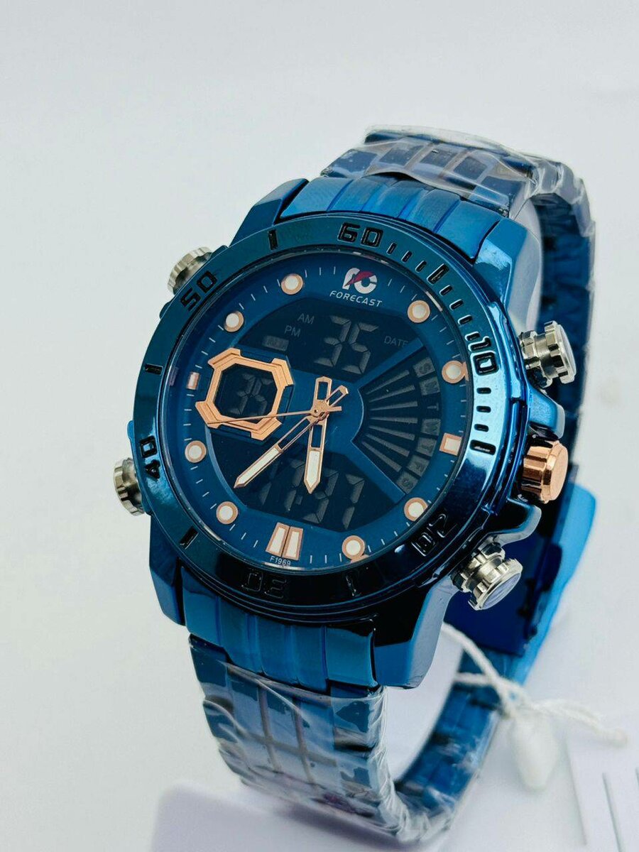 Montre bleu