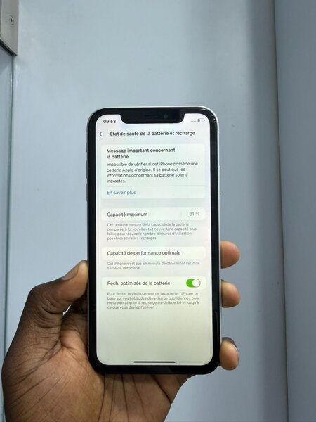 iPhone XR 128Giga Blanc