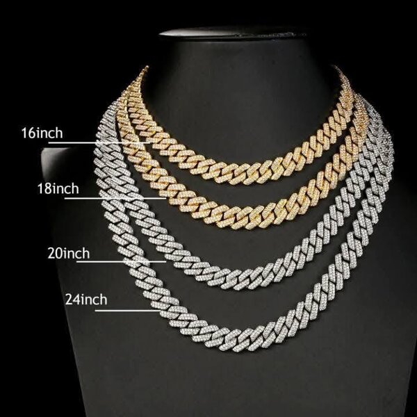Collier Gourmette Brillant