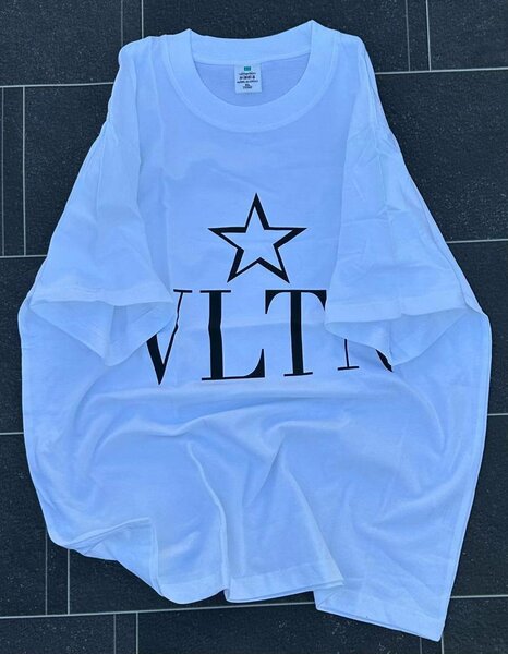 T-shirt blanc VLTN étoile