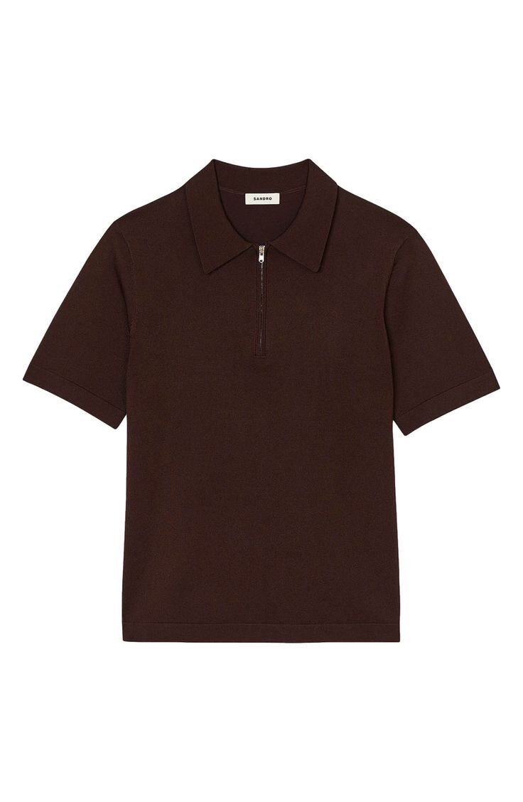 Polo en maille élégante