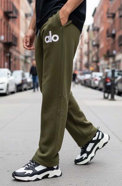 Pantalon de jogging vert homme