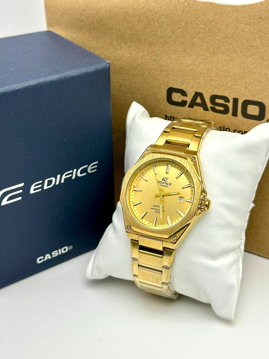 Montre Casio Edifice Dorée