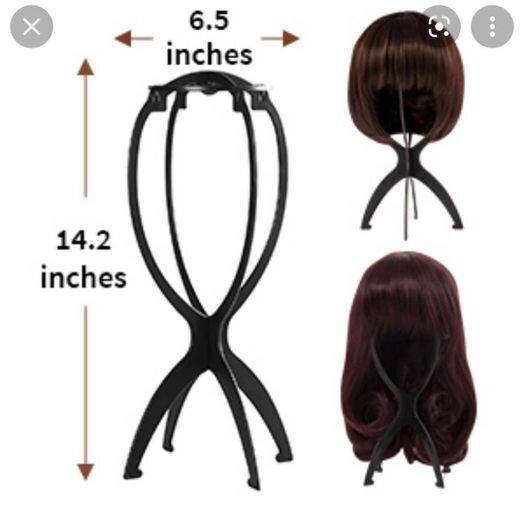 Pair of wig stand