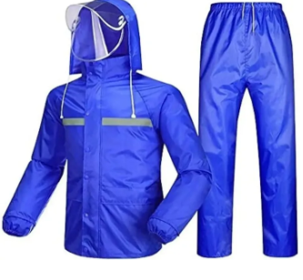 IMPORTED RAIN SUIT COAT AND TROUSER BARSATI 