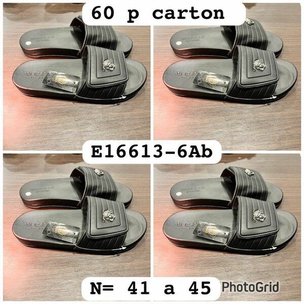 Sandales noires élégantes