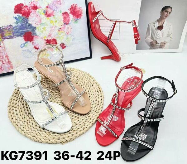 Sandales Élégantes Strass Femmes