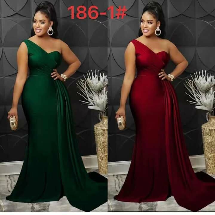 Robe longue un bras