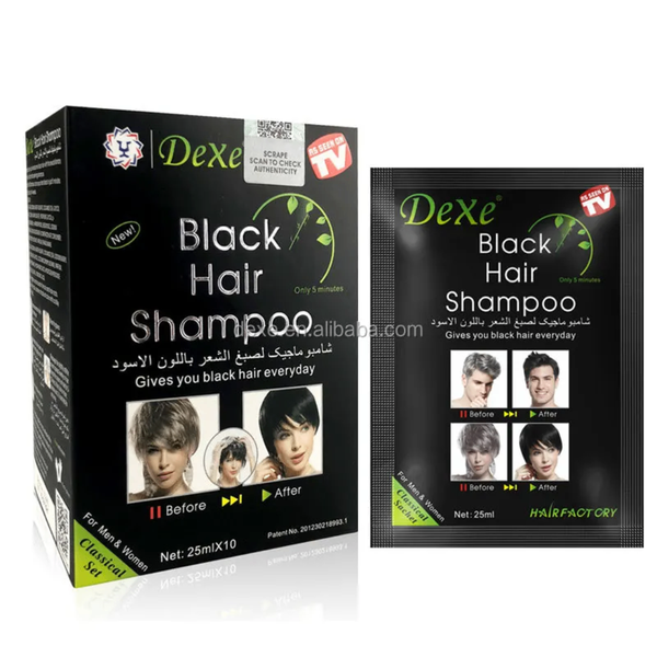 Shampoo Colorant Noir Rapide