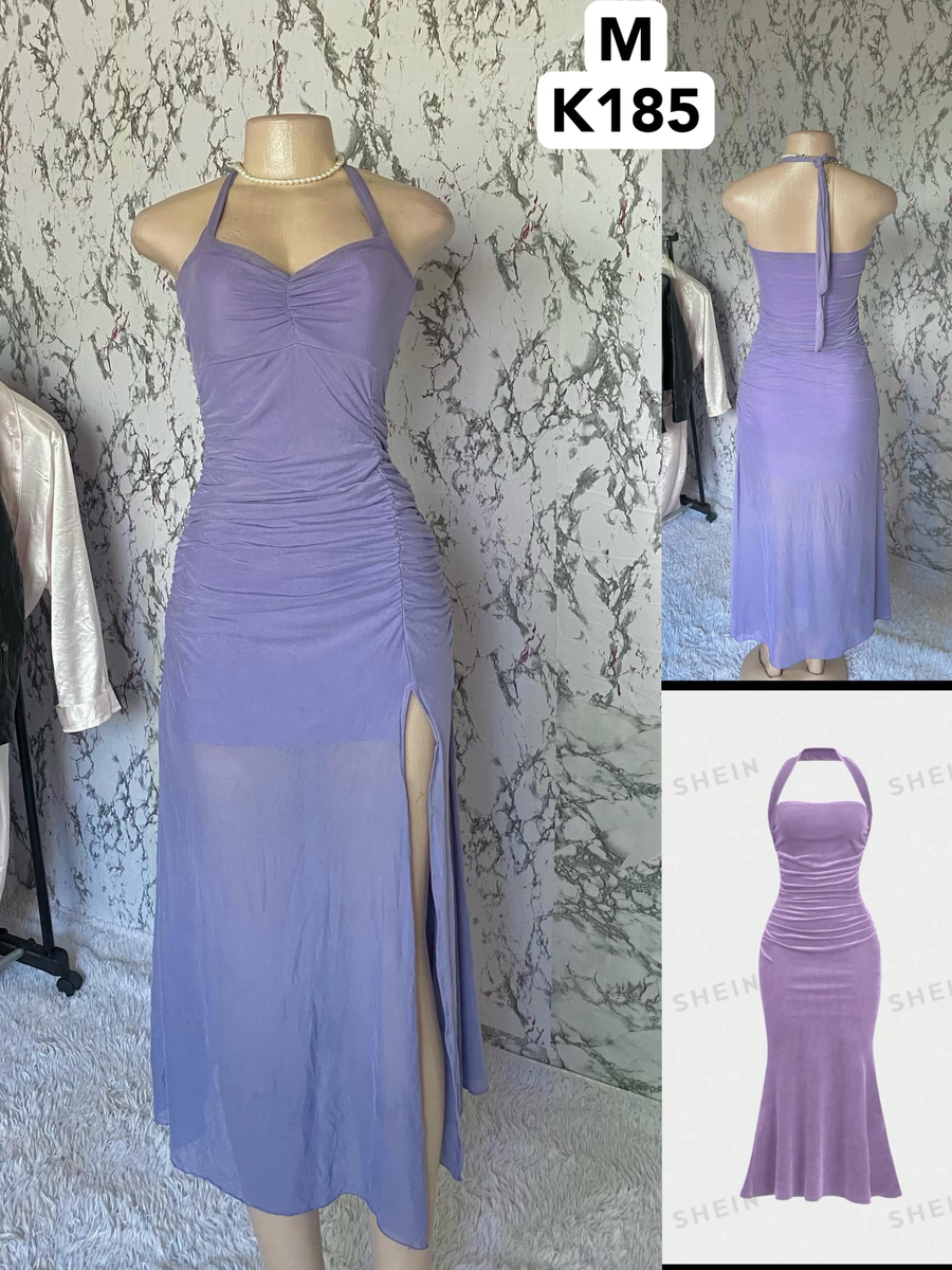 Robe violet