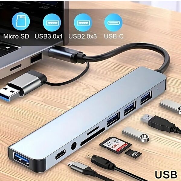 Hub USB-C Multifonction Rapide