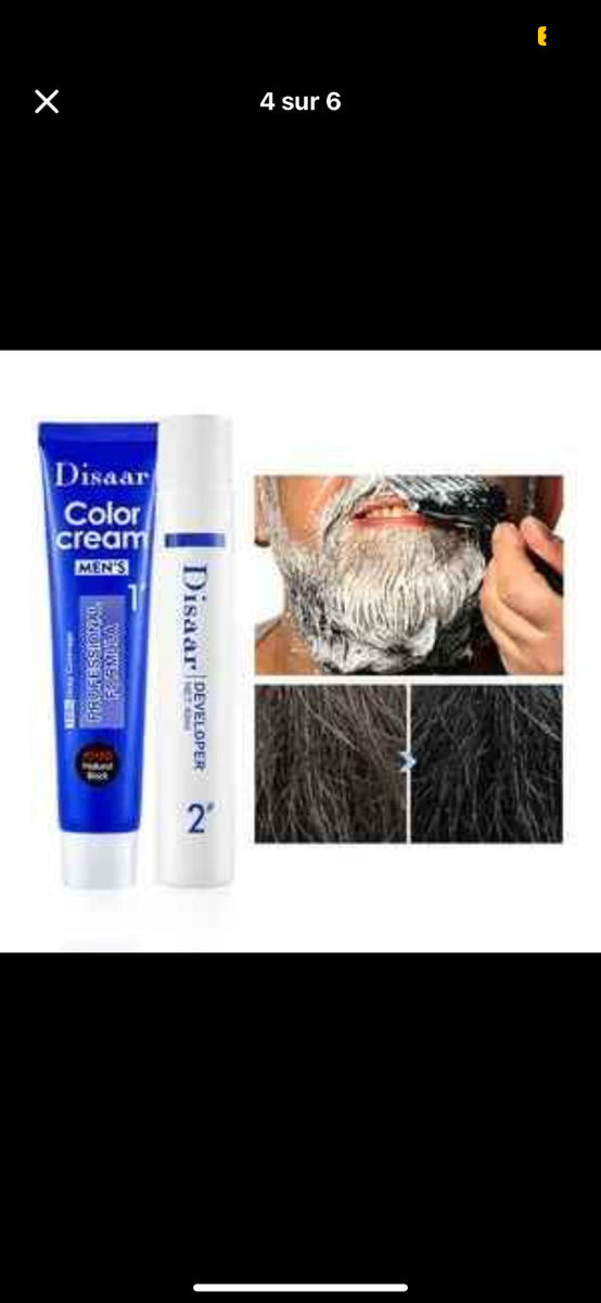 Coloration Barbe Homme Rapide