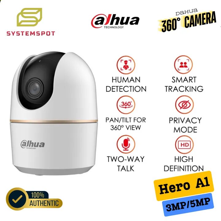 Caméra WiFi dahua 3MP