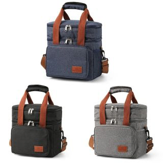 Double Opening Lunch bag