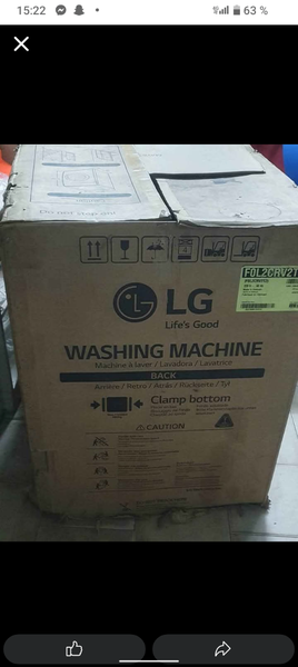 Machine à laver LG - Argent