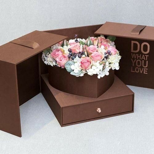 Empty Flower Box Valentine's Day Gift For Celebrations