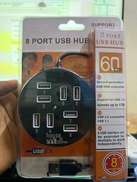 Hub USB 8 ports rapide