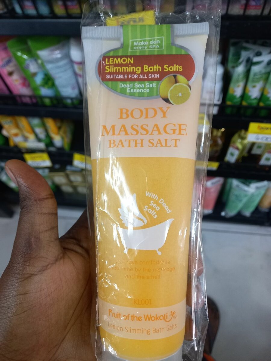 Sel de Bain Massage Citron