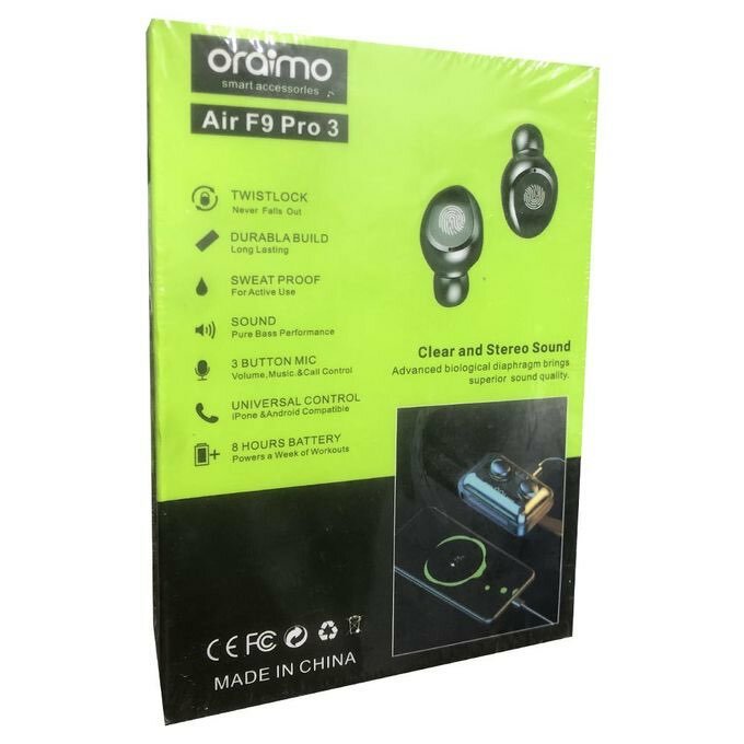 Écouteurs sans fil Oraimo Air F9 Pro 3