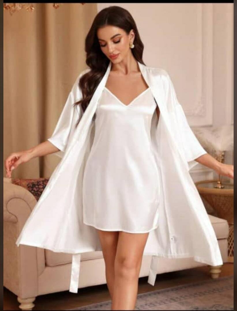 Ensemble de Nuit en Soie