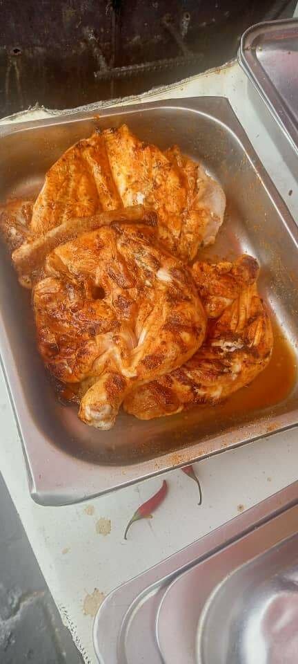 Roasted chicken