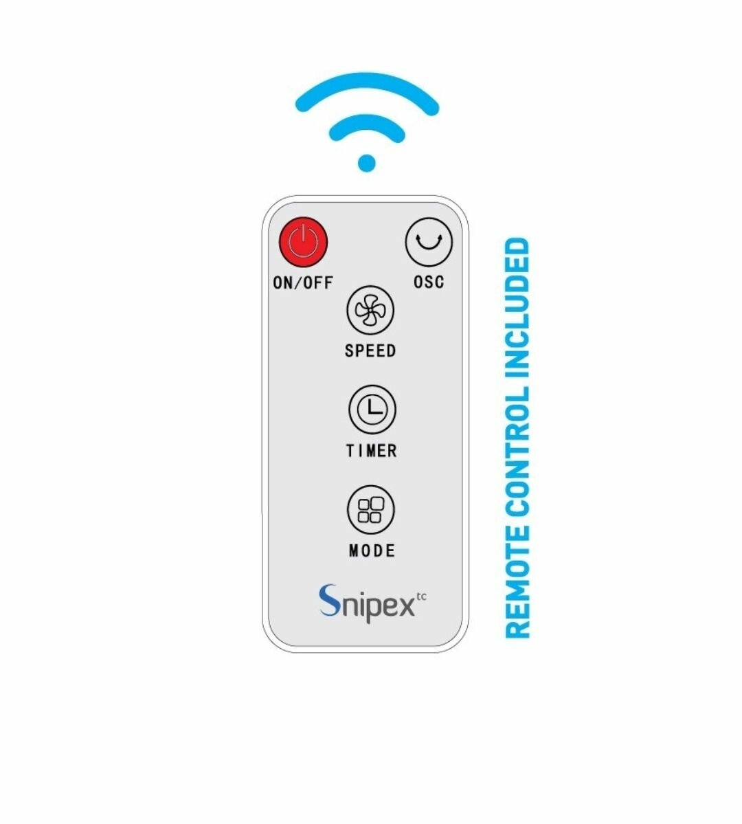 16" 55W 13-BLADE TOUCH & REMOTE CONTROL PEDESTAL STAND/DESK