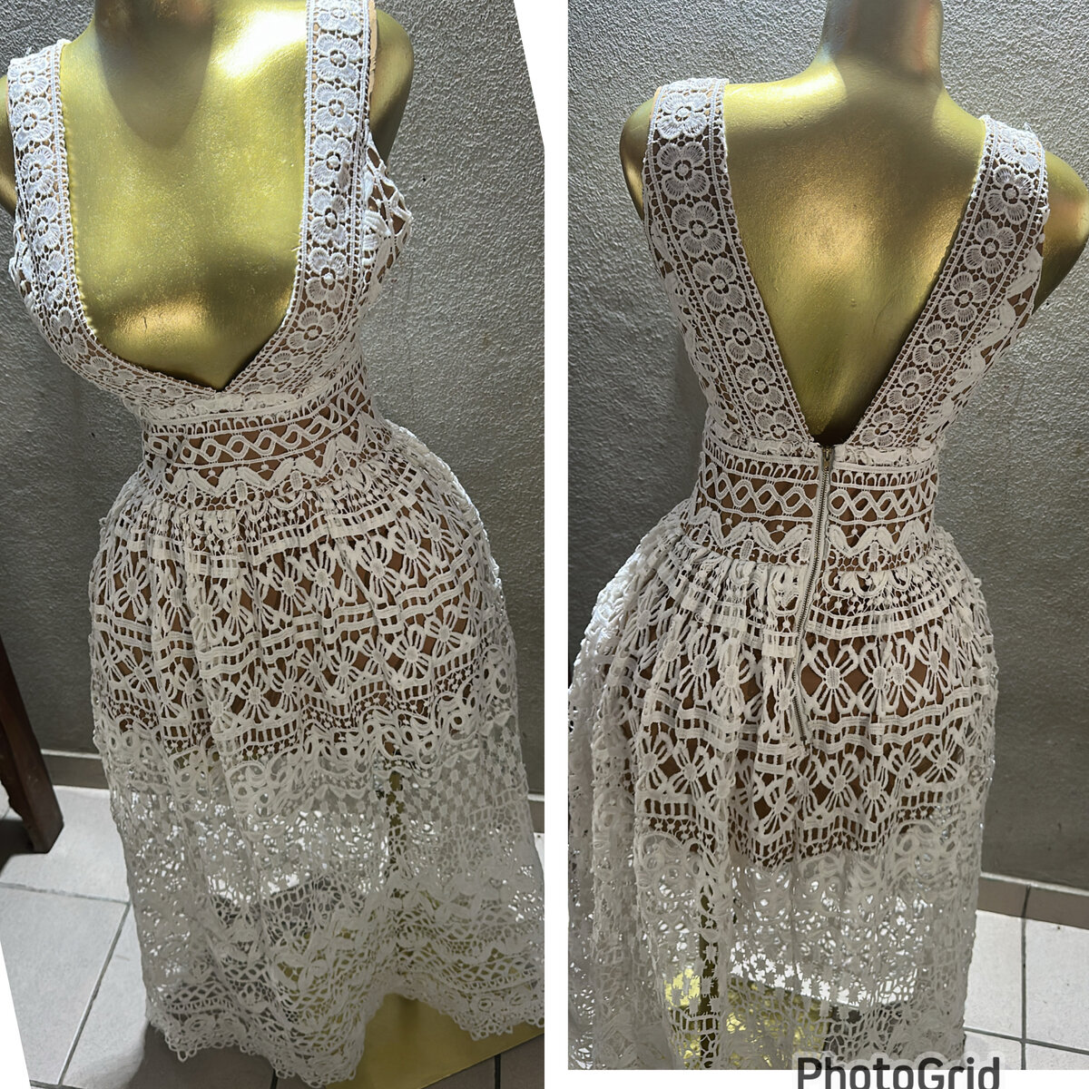 Robe dentelle élégante