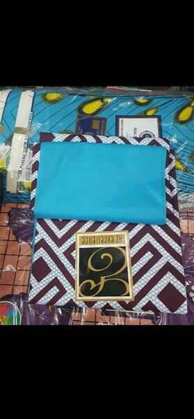 Plain and Pattern(Ankara) 6yards (Limited stock)