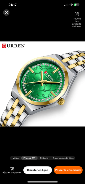 Montre Femme Luxe CURREN