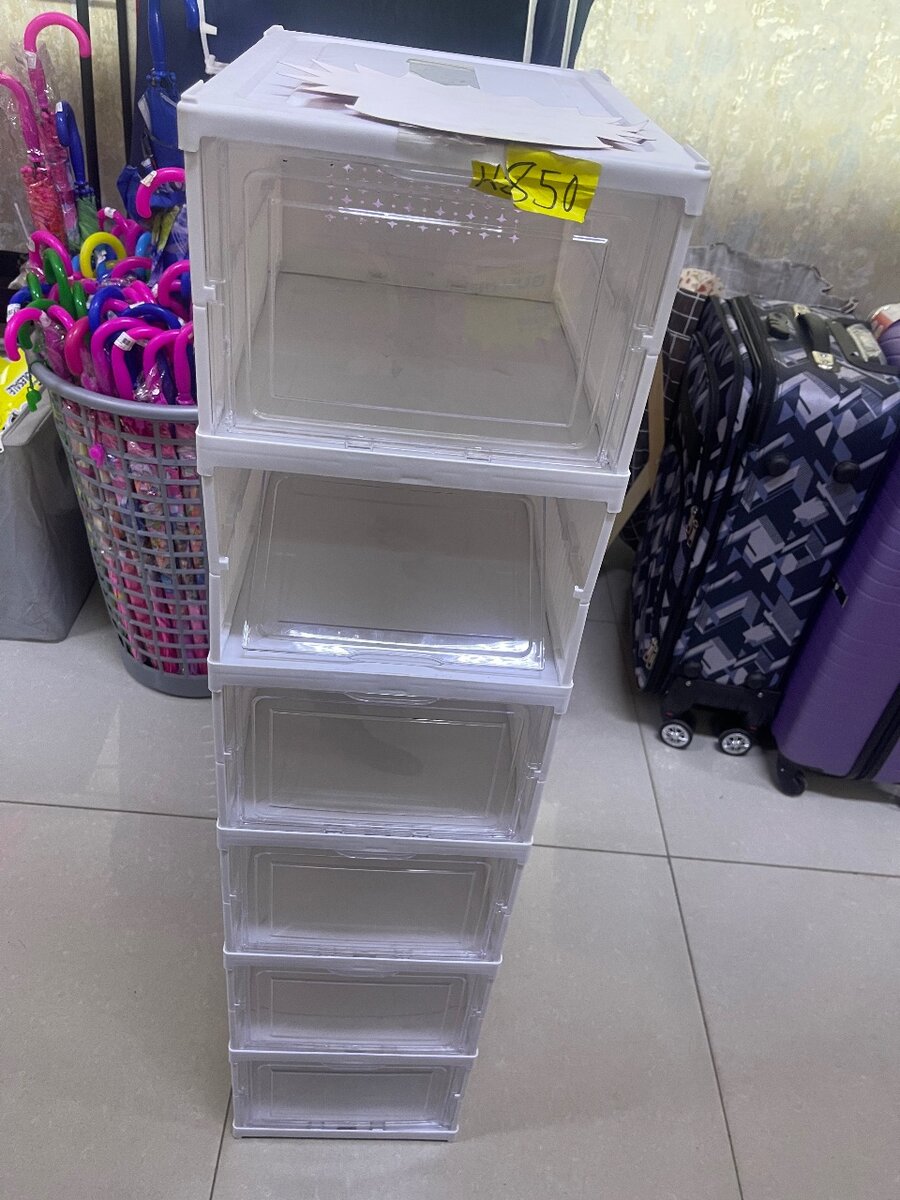 Plastic baby wardrobe