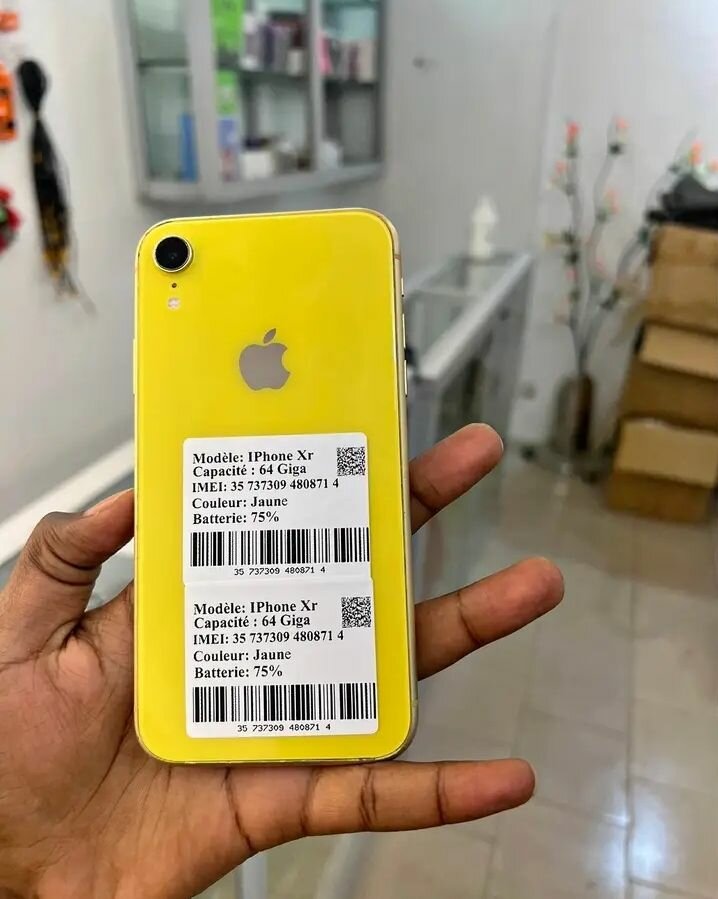 iPhone XR Jaune 64 Go