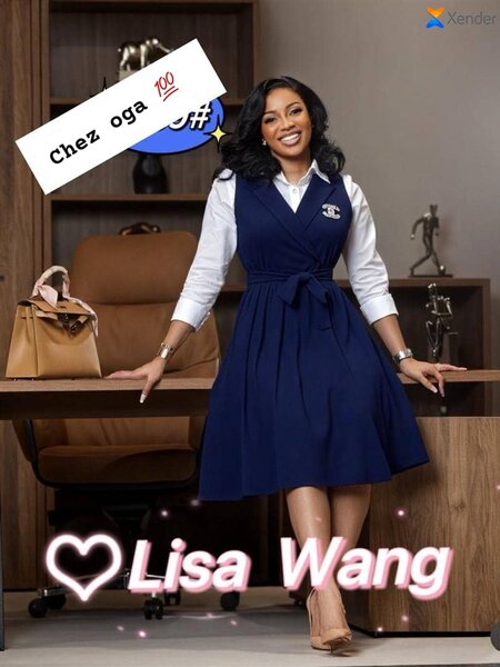 Robe Élégante Bleu Femme