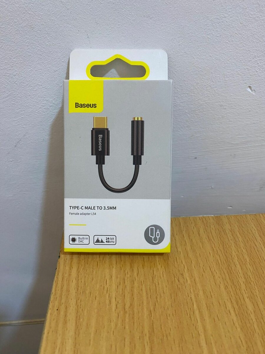 Baseus Headphone Adapter Type-C to 3.5MM Female Adaptor