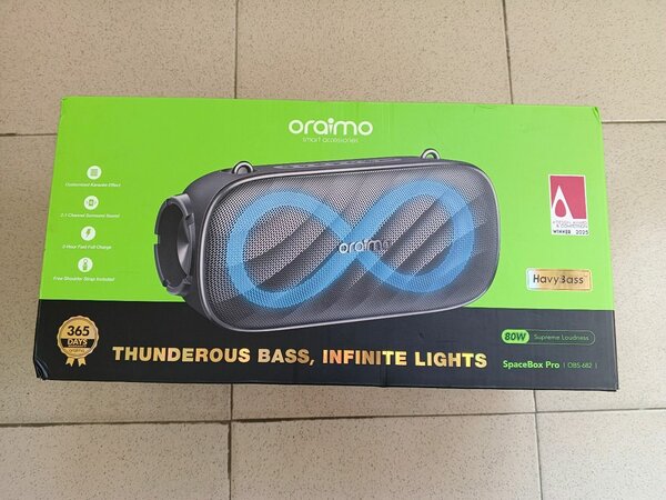 Enceinte Bluetooth Oraimo 80W