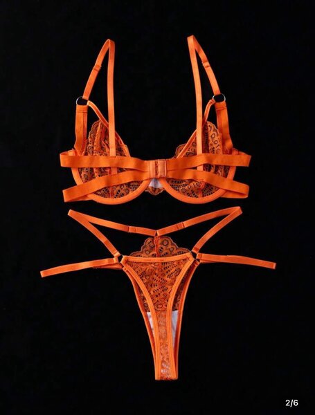 Ensemble lingerie dentelle sexy